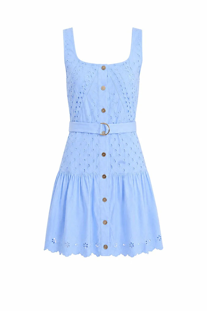 Penelope Embroidered Mini Dress – Style Collectif