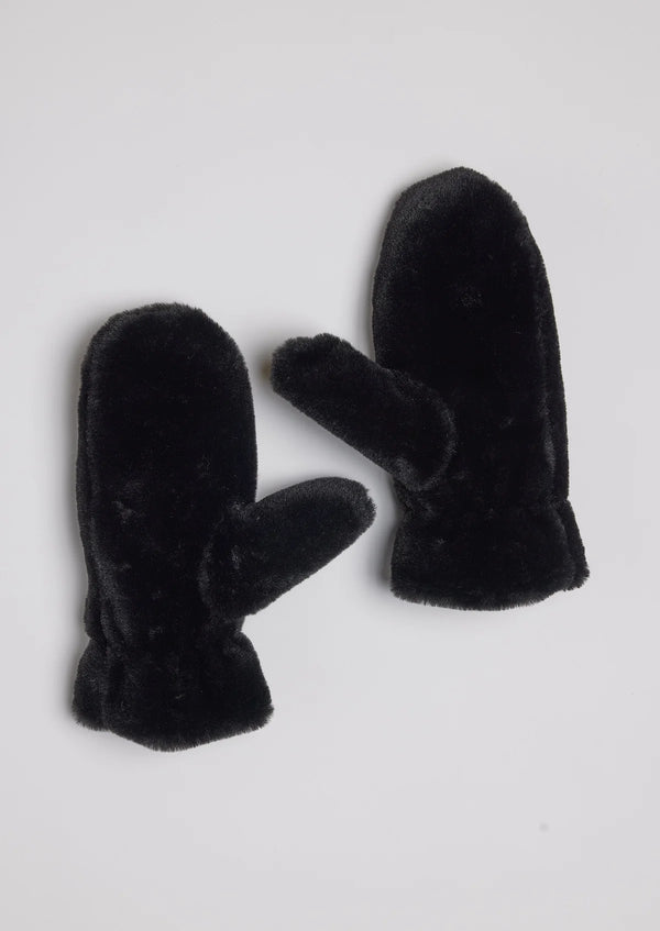 Faux Fur Mitten