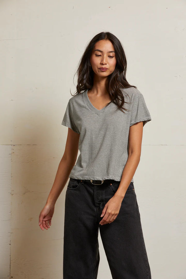 Hendrix Stripe Boxy Tee