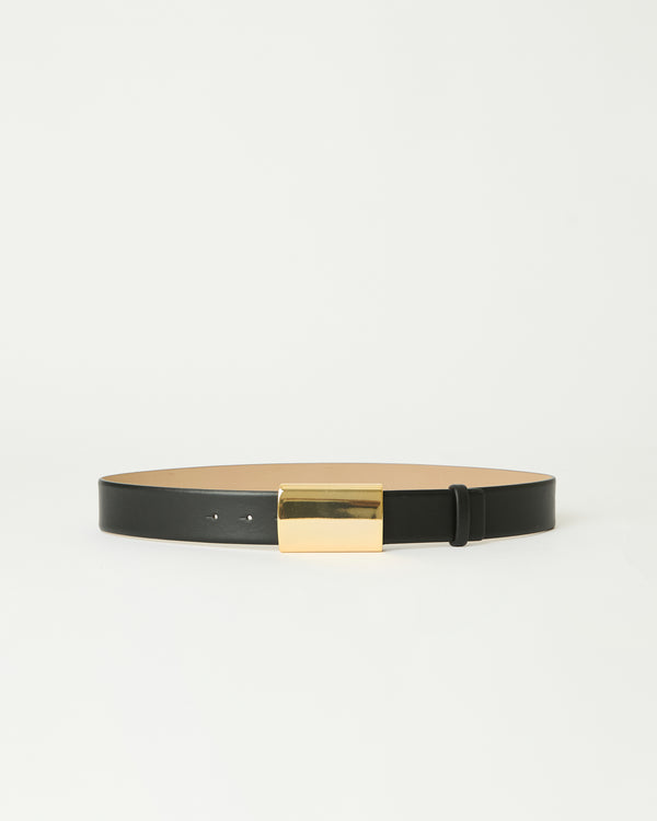 Mason Belt in Black and Gold