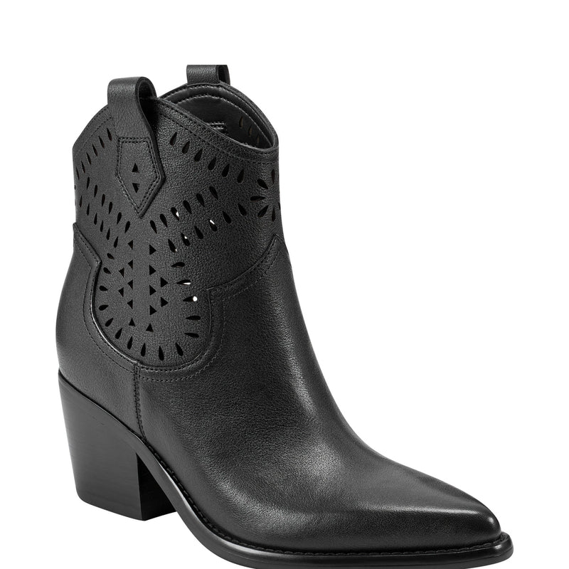 Elyma Perferated Western Bootie