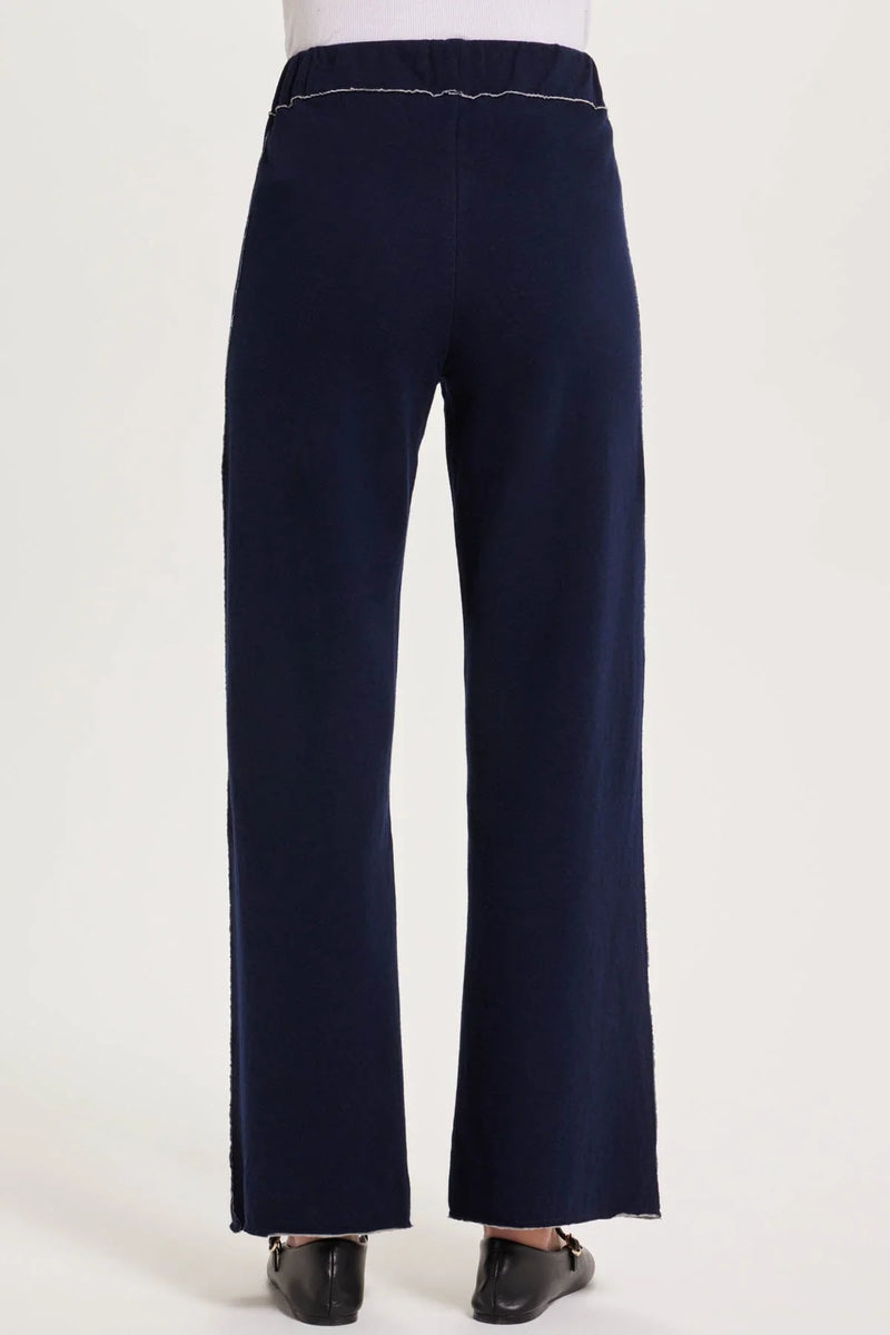 Double Faced Flare Pants