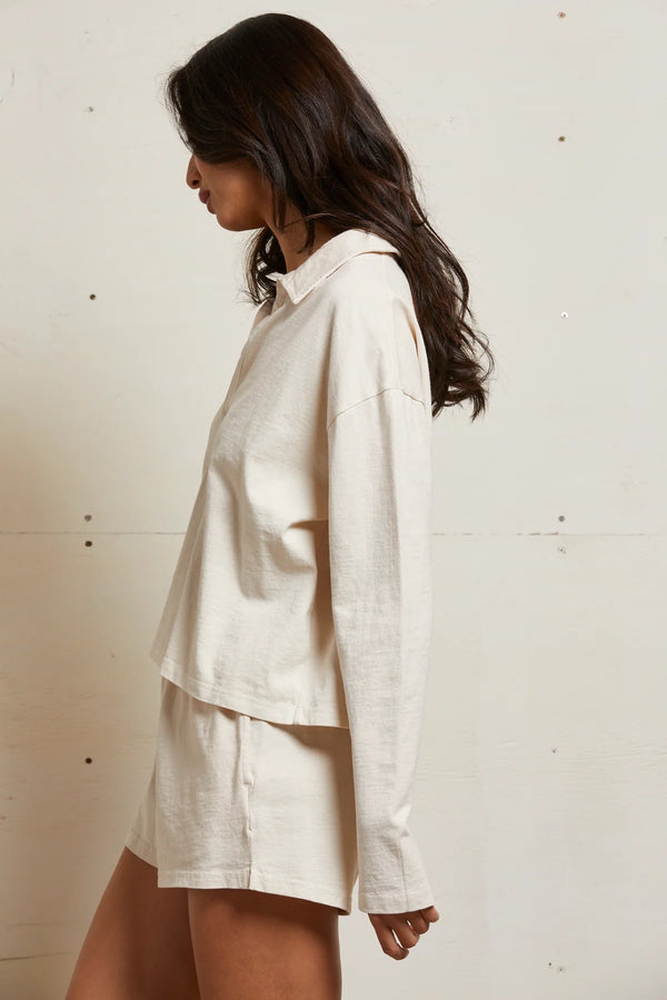 A Tennesse Jersey Collared Shirt