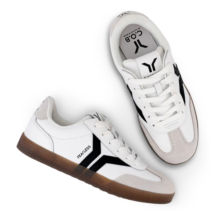 Fearless Women's Sneaker Black and White