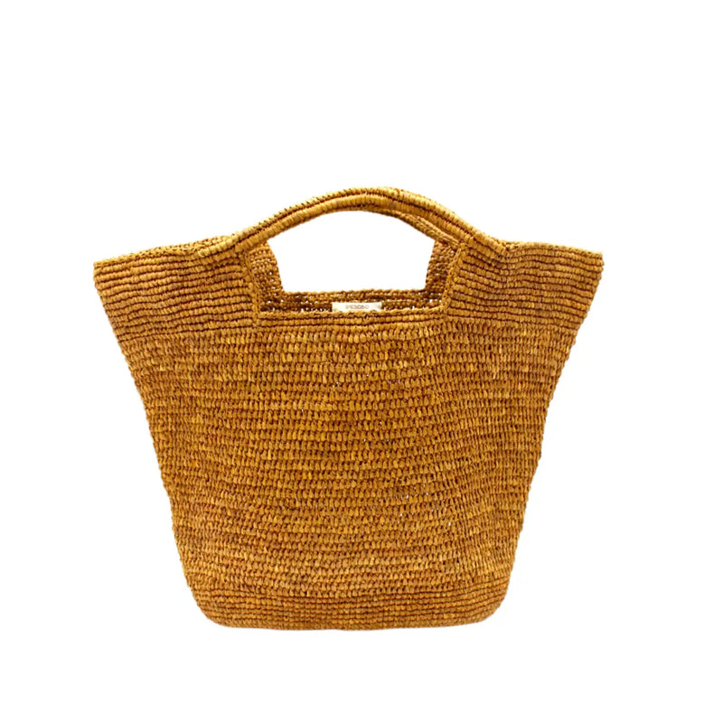 Petite Straw Basket Bag