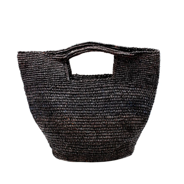 Petite Straw Basket Bag
