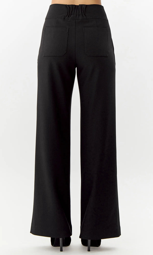 Silvie Wide Leg Knit Trouser