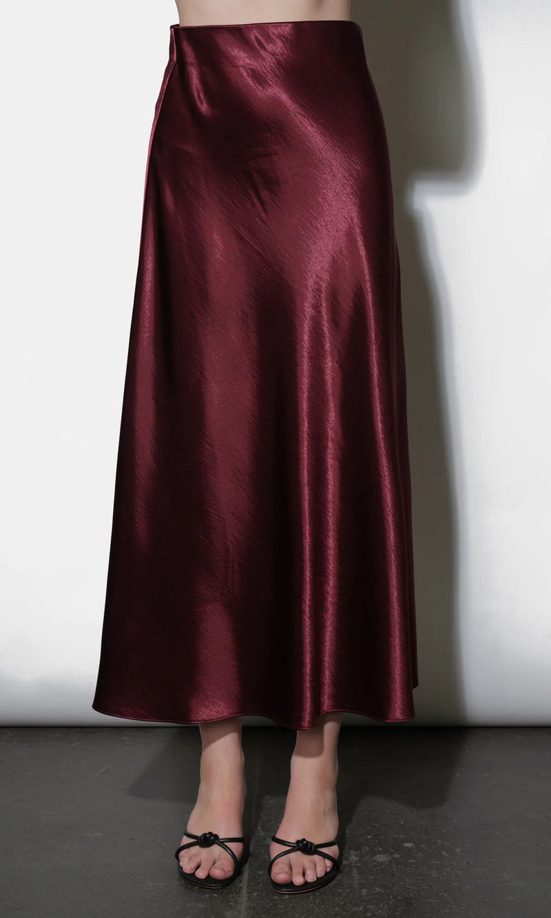 Paige Midi Slip skirt