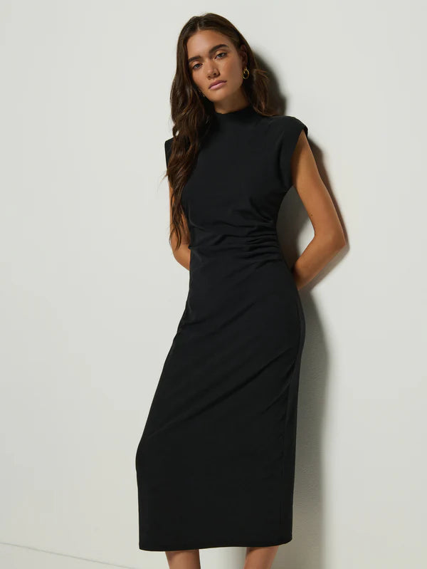 Marceline Dress in Jet Black