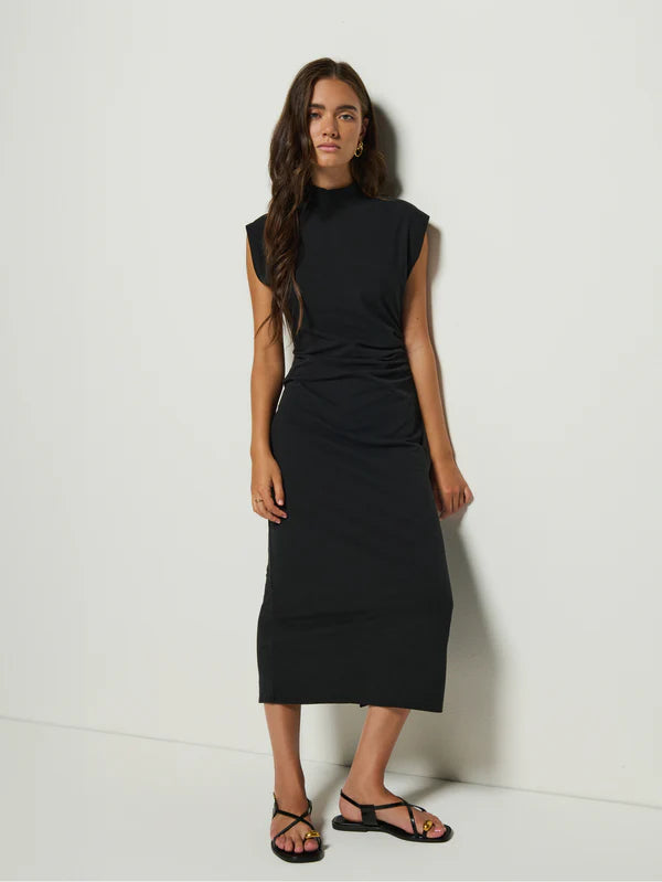 Marceline Dress in Jet Black