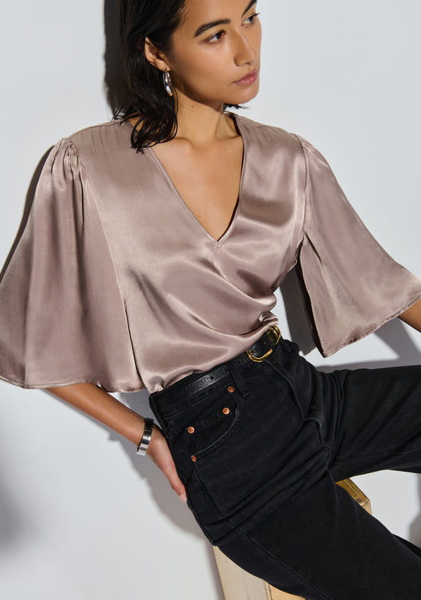 Mel V-Neck Top