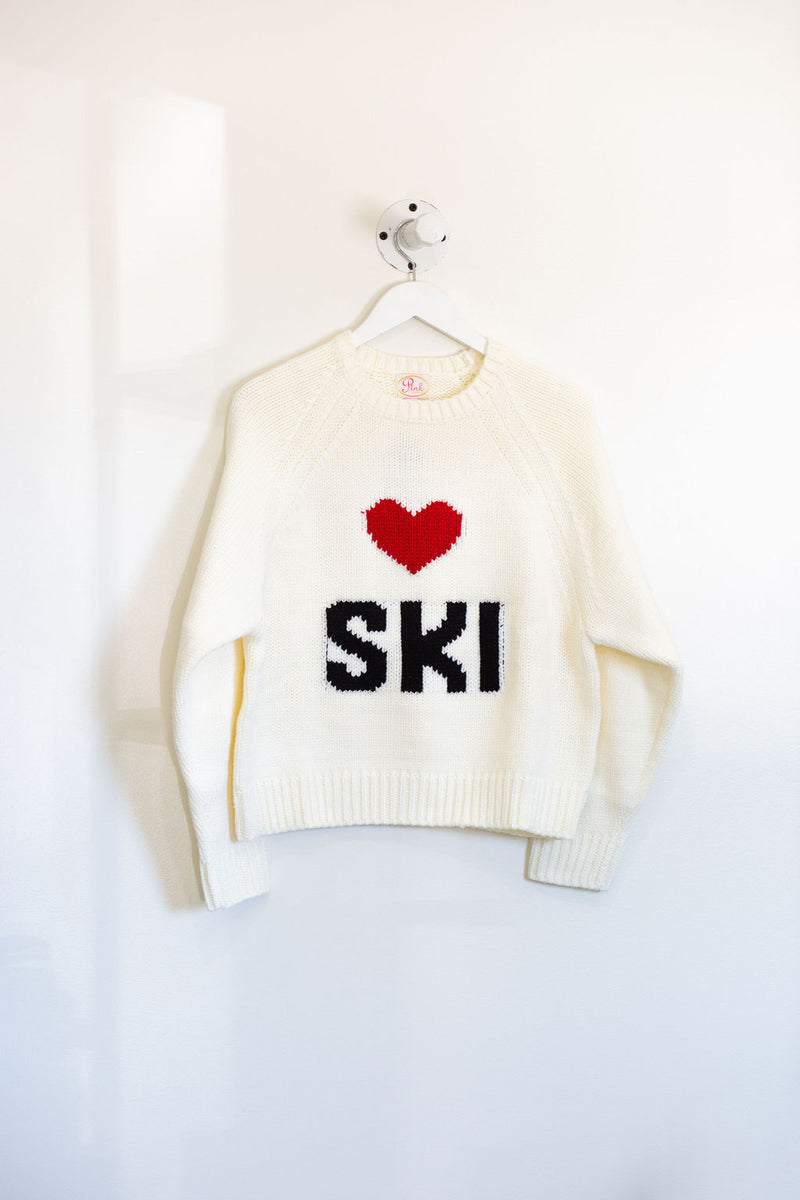Heart Ski Sweater