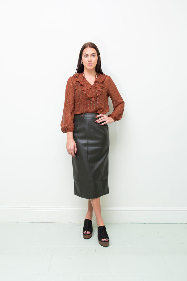 Rust Blouse