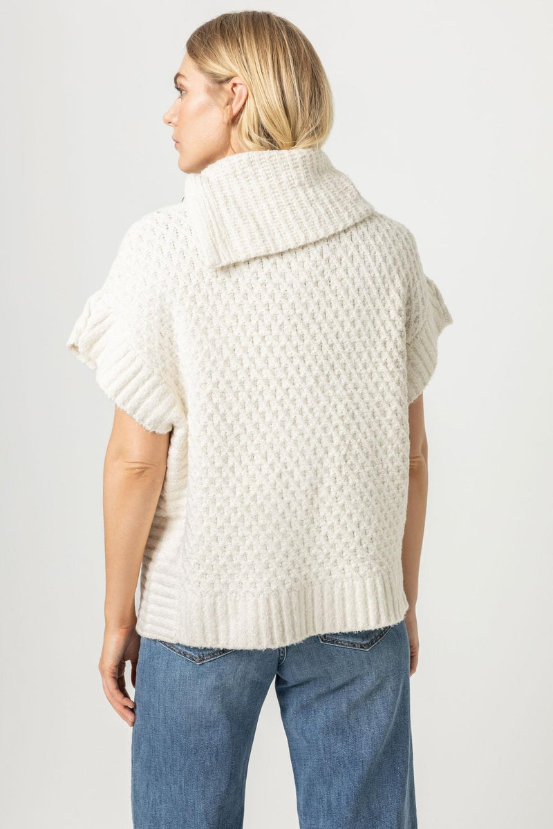 Snap Neck Poncho