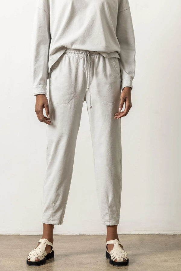 Tie Waist Utility Pant: Fossil