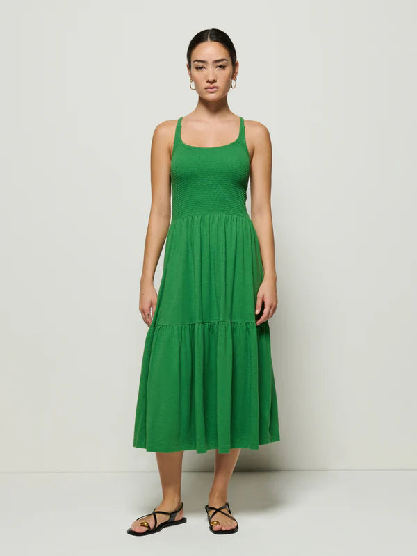 collectif green dress New Modcloth Green Palm Leaf