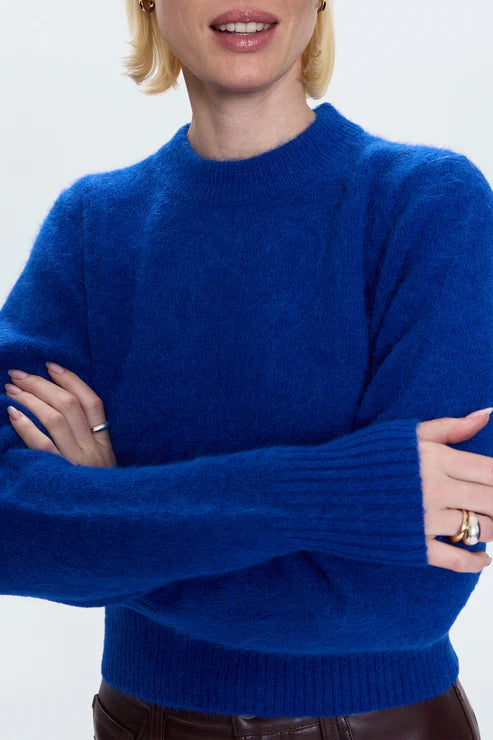 Sara Shrunken Crewneck Sweater