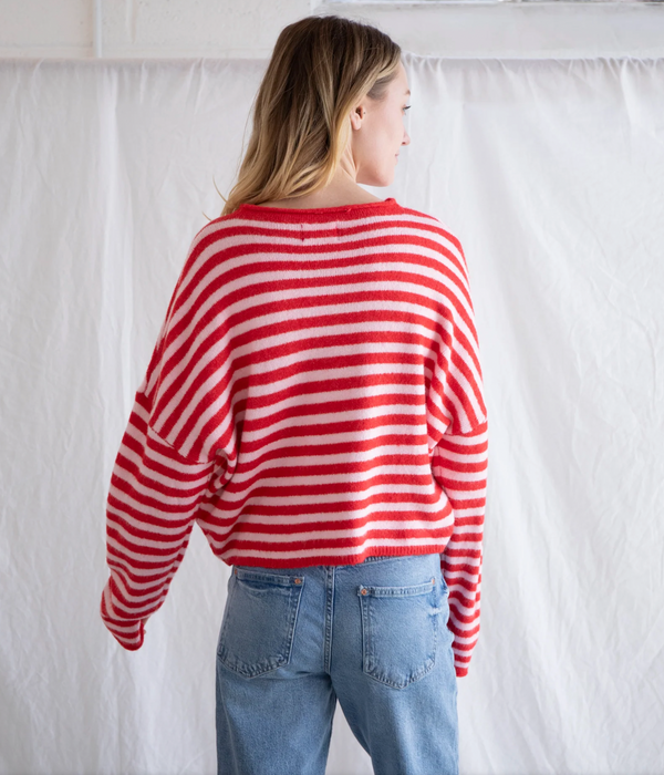Striped Piper Cardigan