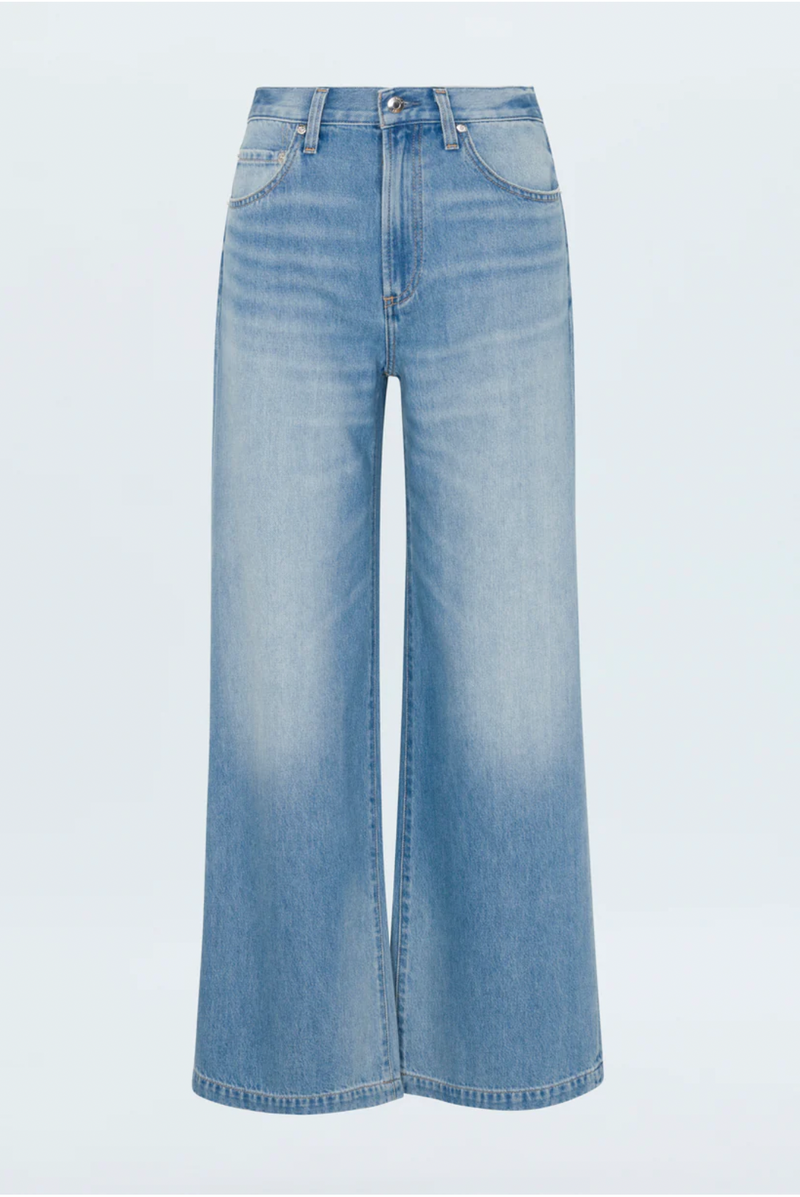 Jadyn Low Slung Palazzo Jean - Major