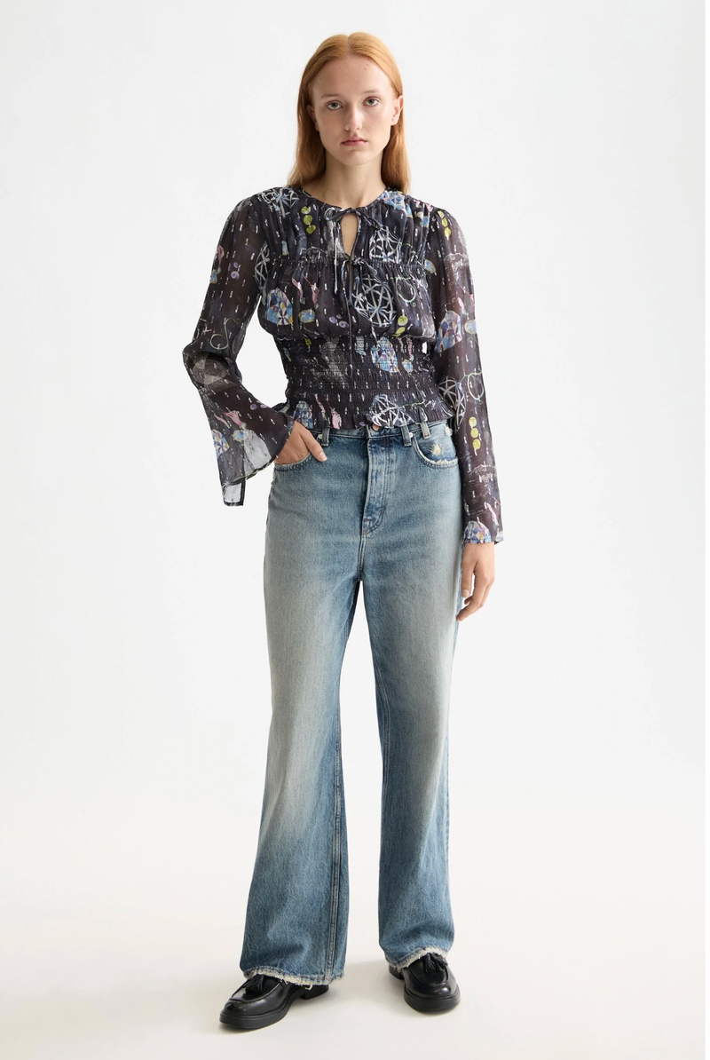 Smocked Waist Top
