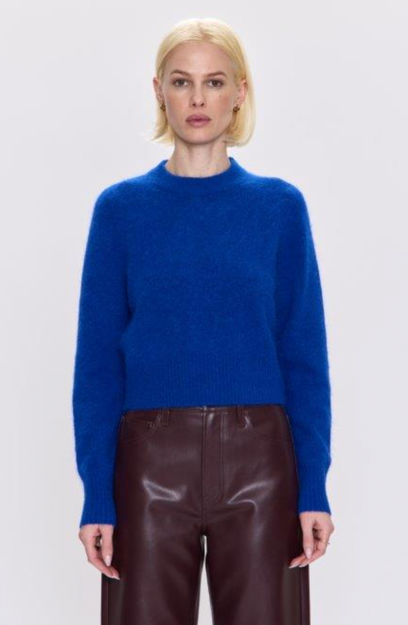 Sara Shrunken Crewneck Sweater