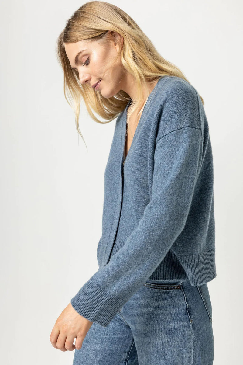 Snap Front Cardigan Sweater