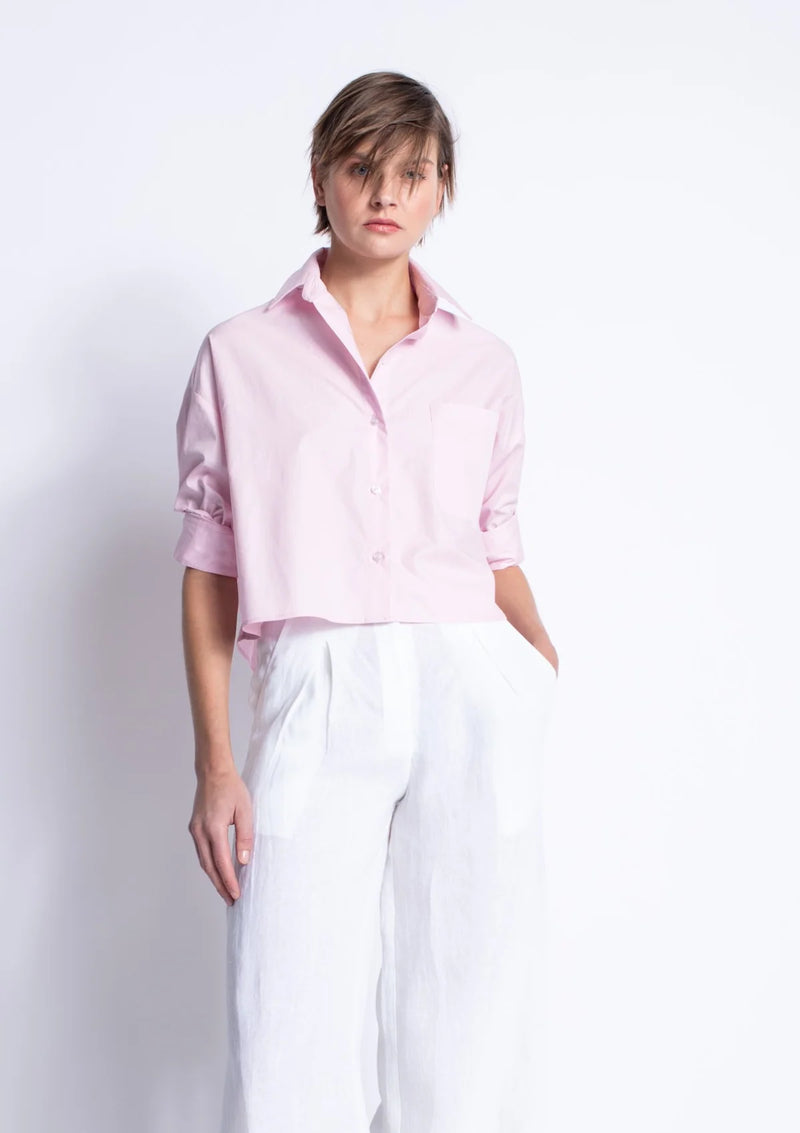 Malaga Solid shirt in Pink