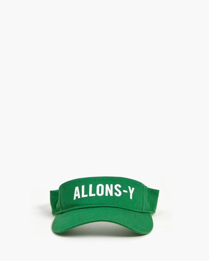 Visor Allons-Y Green