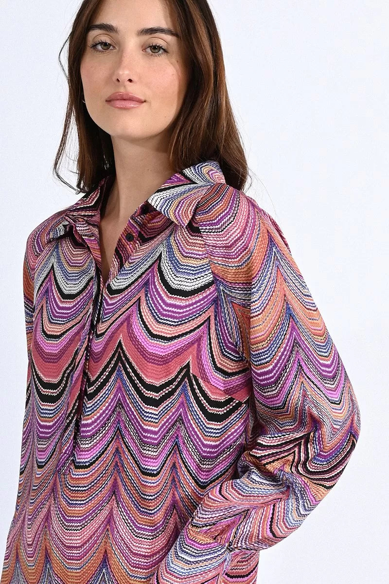 Purple Woven Dress