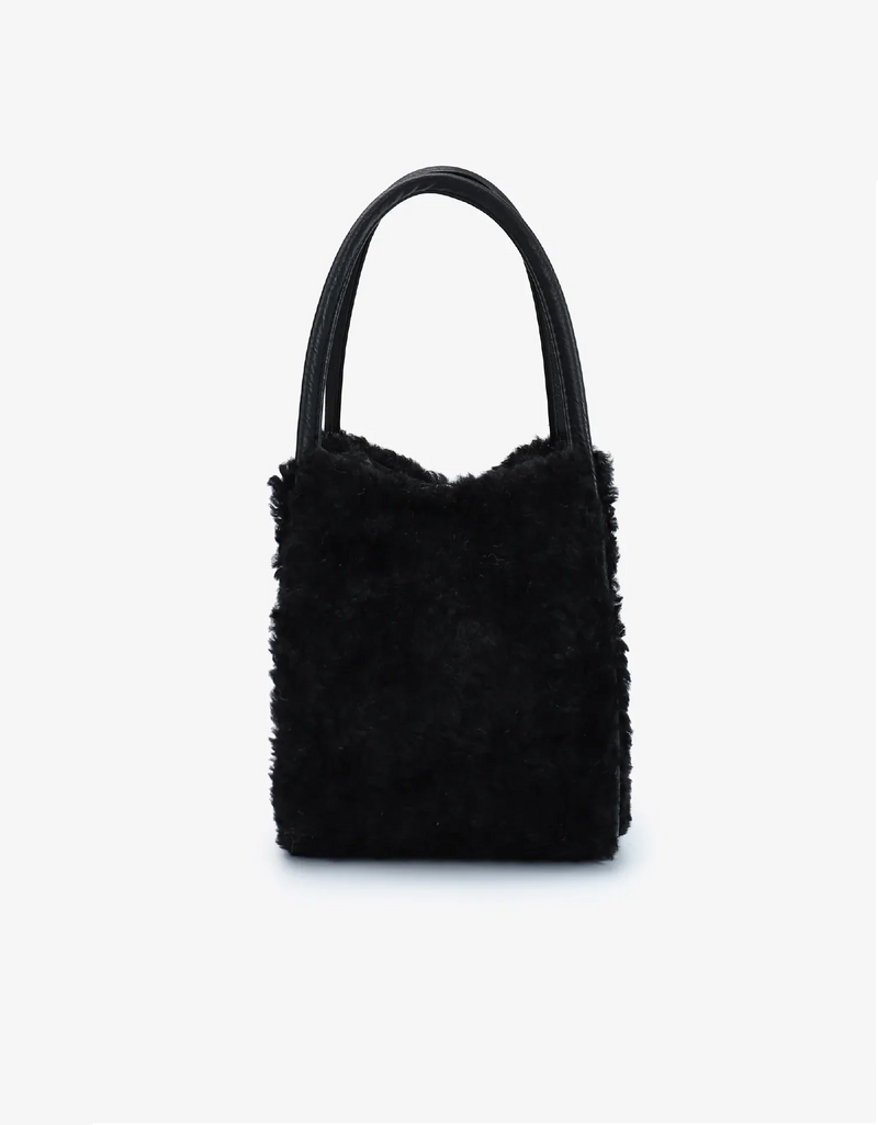 HOLLACE MINI TOTE SHEARLING