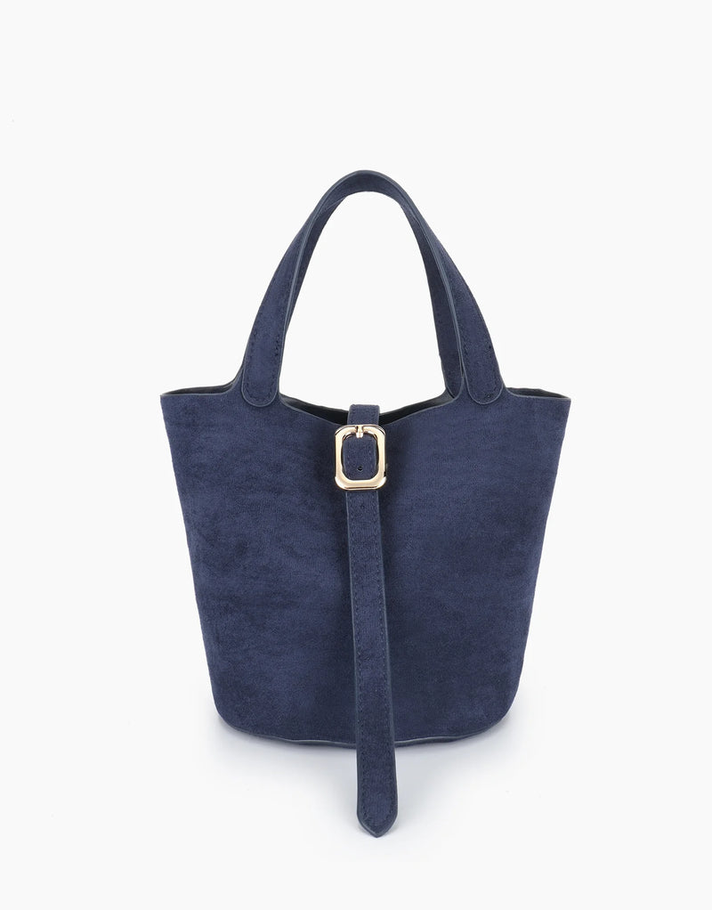 Joya Bucket Mini Bag in Suede