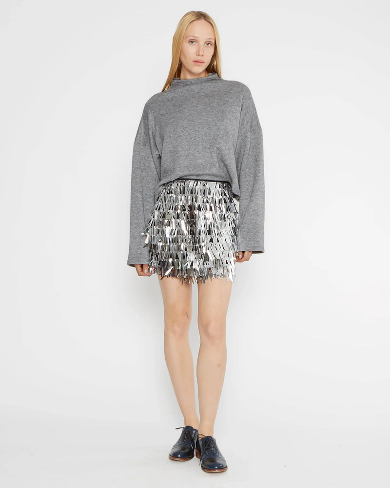 Tinsel Micro Skirt