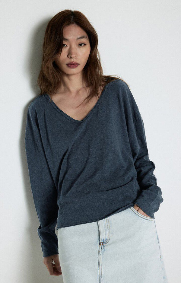 Sonoma Long V-Neck Sleeve T-Shirt