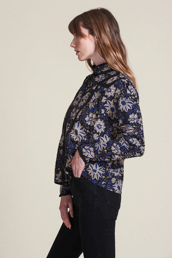 The Priya Shirt in Blue