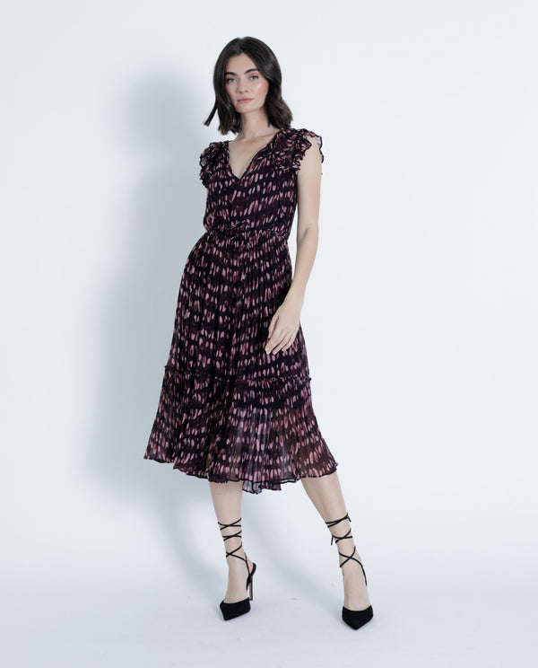 Ximena Print Maxi Dress