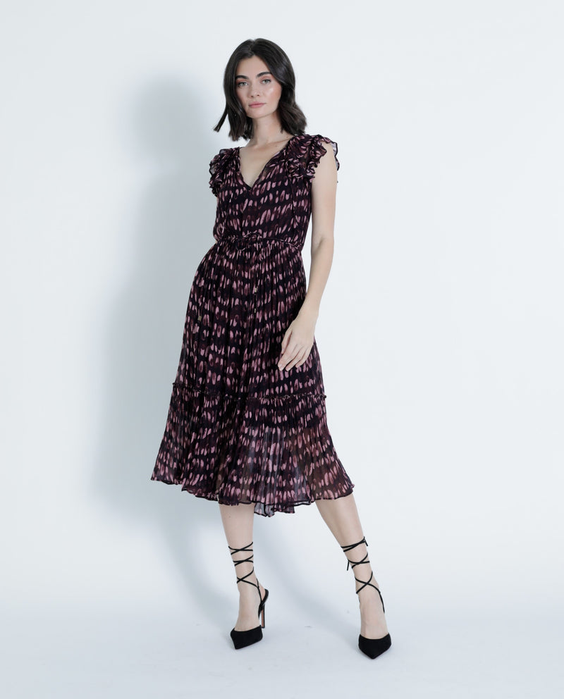 Ximena Print Maxi Dress
