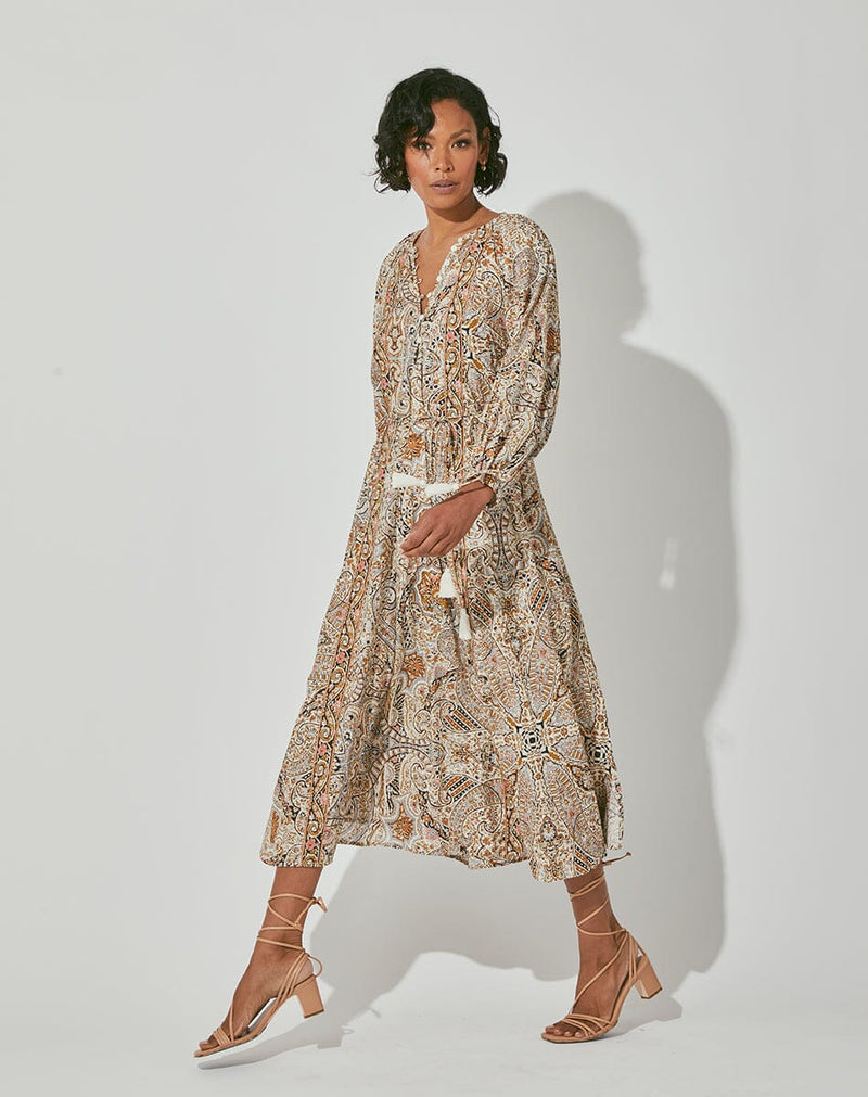 Diera Kaftan Midi Dress Style Collectif Diera Kaftan Midi Dress Style Collectif