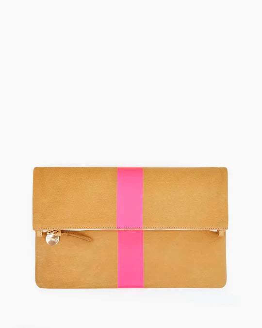 Foldover Clutch with Tabs